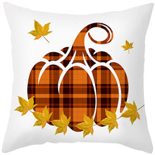 MAPLE LEAF PUMPKIN PILLOWCASE