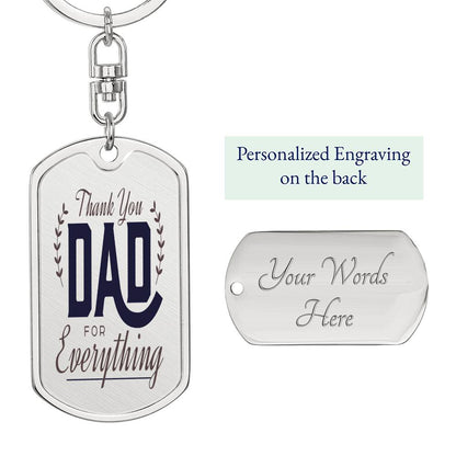 CUSTOM KEYCHAIN FOR DAD