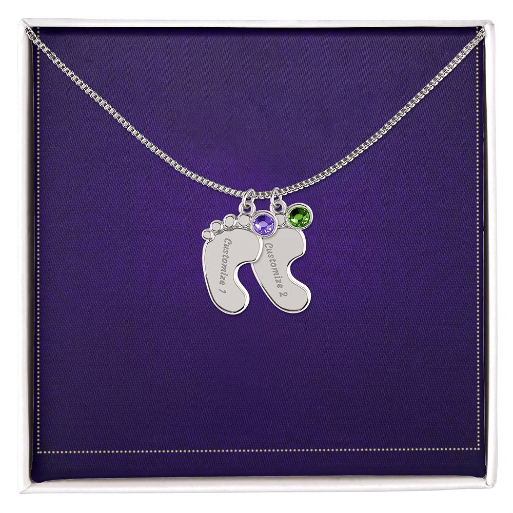 BABY FEET NECKLACE - ALL OCCASIONS