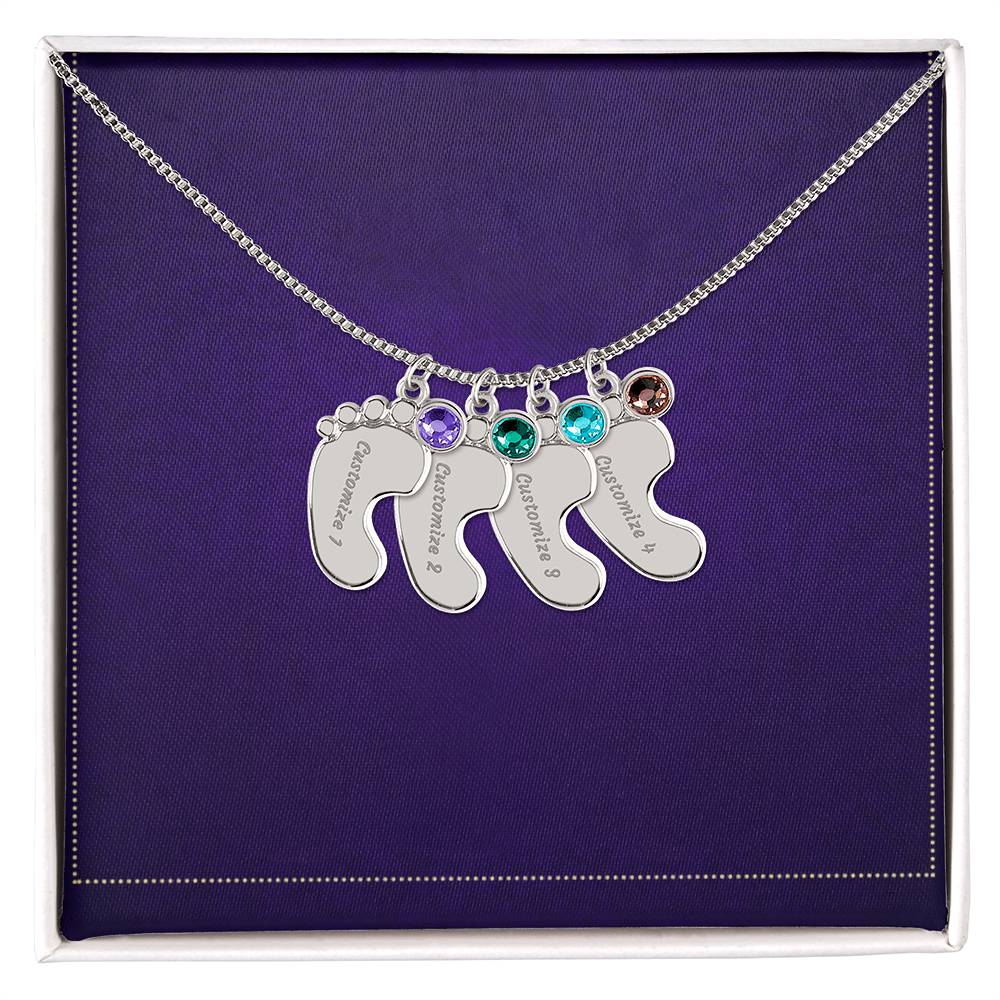 BABY FEET NECKLACE - ALL OCCASIONS