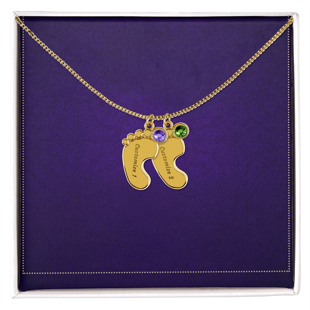 BABY FEET NECKLACE - ALL OCCASIONS