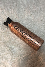 Gold Leopard Print Stainless Steel Insulated Water Bottle