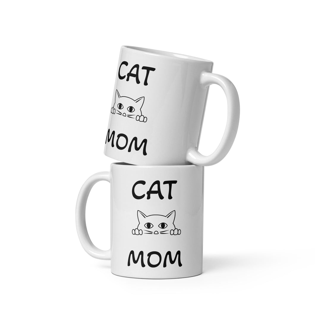 CAT MOM COFFEE MUG