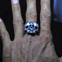 MEN'S GOTHIC SKULL RING