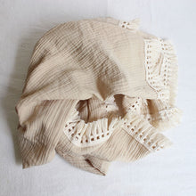 BABY BLANKET WITH TASSELS & ORGANIC COTTON