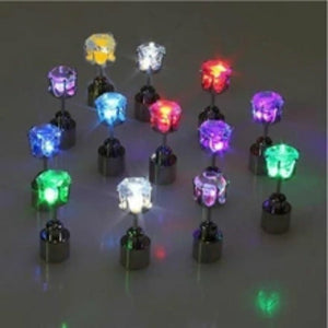 LED LIGHT STUD EARRINGS