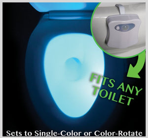 NEW PIR Motion Sensor Toilet Seat Night Light 8 16Colors