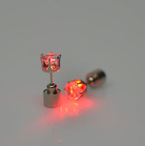 LED LIGHT STUD EARRINGS