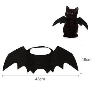 HALLOWEEN PET COSTUME BAT WINGS