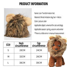 CAT LION MANE COSTUME