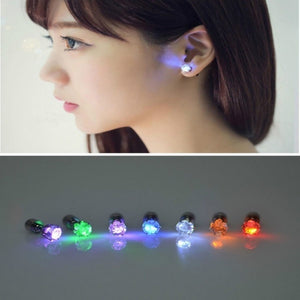 LED LIGHT STUD EARRINGS