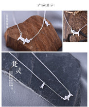 CAT NECKLACE STERLING SILVER