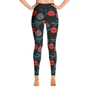 YOGA PANTS - HOLIDAY PRINT