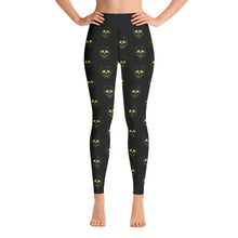 Halloween Green Skull Leggings