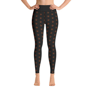 Halloween Smiling Pumpkin Leggings