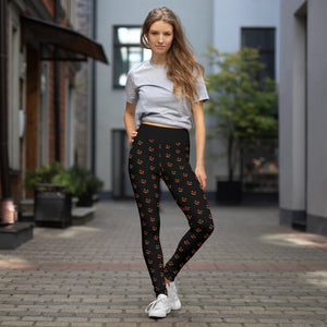 Halloween Smiling Pumpkin Leggings