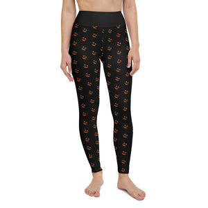 Halloween Smiling Pumpkin Leggings