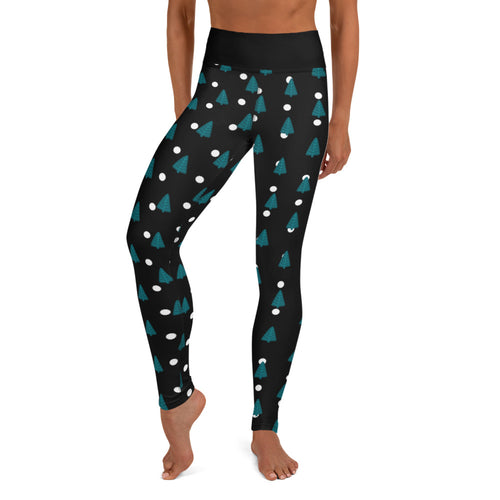 Winter Wonderland Yoga Leggings