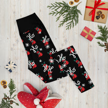 YOGA PANTS- HOLIDAY REINDEER DOG