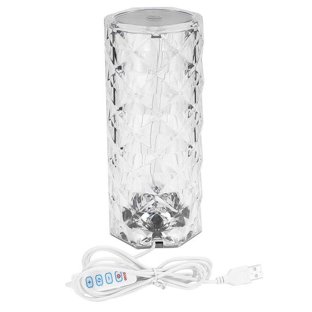 LED CRYSTAL DIAMOND TABLE LAMP