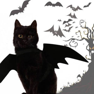 HALLOWEEN PET COSTUME BAT WINGS