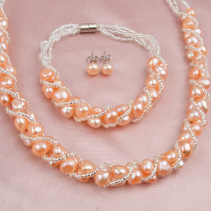 THE HERA PEARL JEWELRY SET