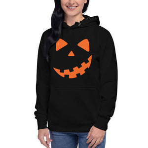 Halloween Pumpkin Face Unisex Hoodie