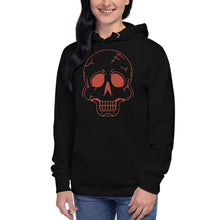 Halloween Red Skull Unisex Hoodie