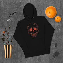 Halloween Red Skull Unisex Hoodie