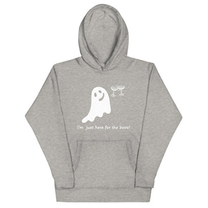 Halloween Hoodie ‘I’m Just Here for the Boos' (Unisex)