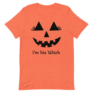 Halloween Couples' T-shirt (I'm His Witch)