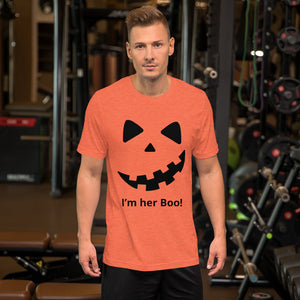 Halloween Couples' T-shirt (I'm her Boo!)