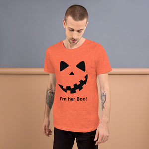 Halloween Couples' T-shirt (I'm her Boo!)