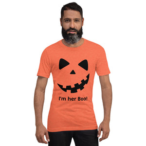 Halloween Couples' T-shirt (I'm her Boo!)